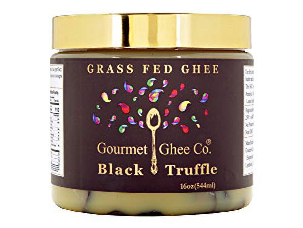 Gourmet Ghee Co. Black Truffle Ghee Clarified Butter GrassFed