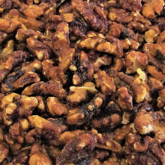 Gourmet Glazed Walnuts by Its Delish, 10 lbs Bulk Bag  Vegan, Kosher, Non-GMO, No Artificial Flavors  Healthy Protein-Packed Lightly Sweetened Walnuts for Dessert, Baking, Salad Topping & Snack Time