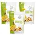 Gourmet Grove Dried Sweetened MMF7 Banana Chips 18 oz Ideal for Pairing