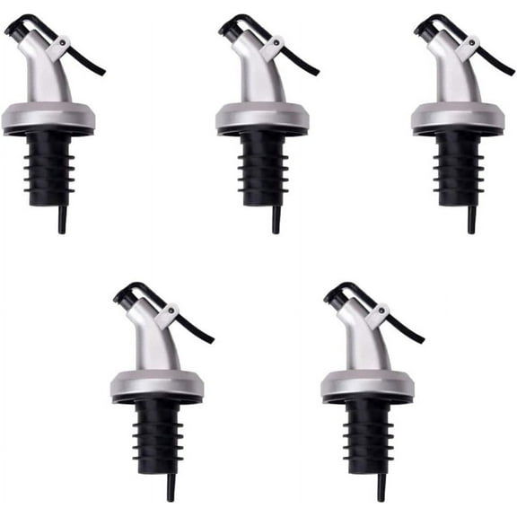 Gourmet Liquid Dispenser, Oil Spouts for Kitchen and Bar, Stainless Steel Non-Rusting Spout with Vent Hole, Tapered Design Ensures Consistent Flow