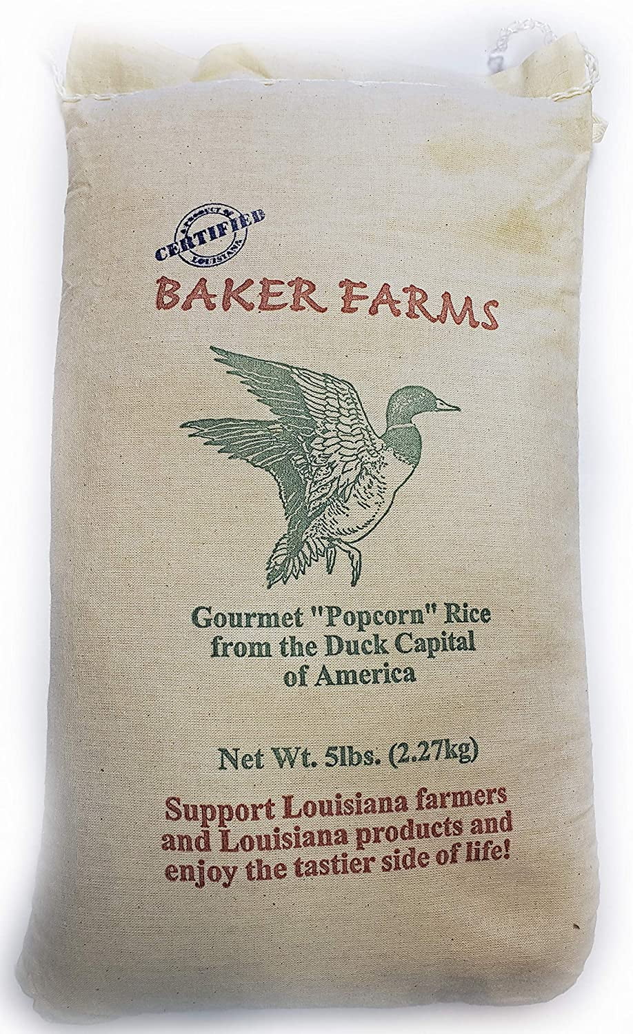 Gourmet Louisiana Popcorn Rice 5 lb Sack