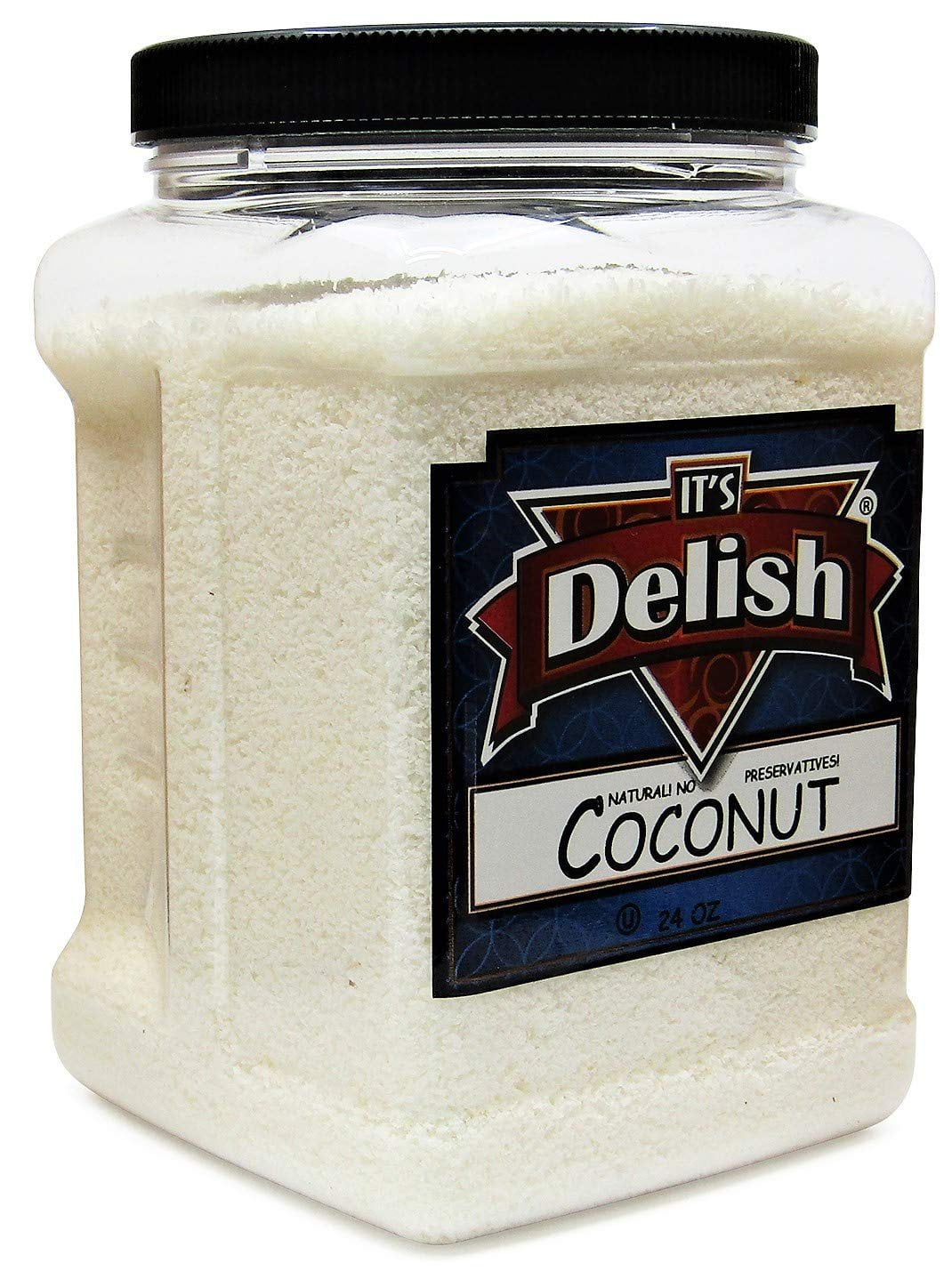 It's Delish, Gourmet Ground Coconut, 24 Oz, Unsweetened Natural ...