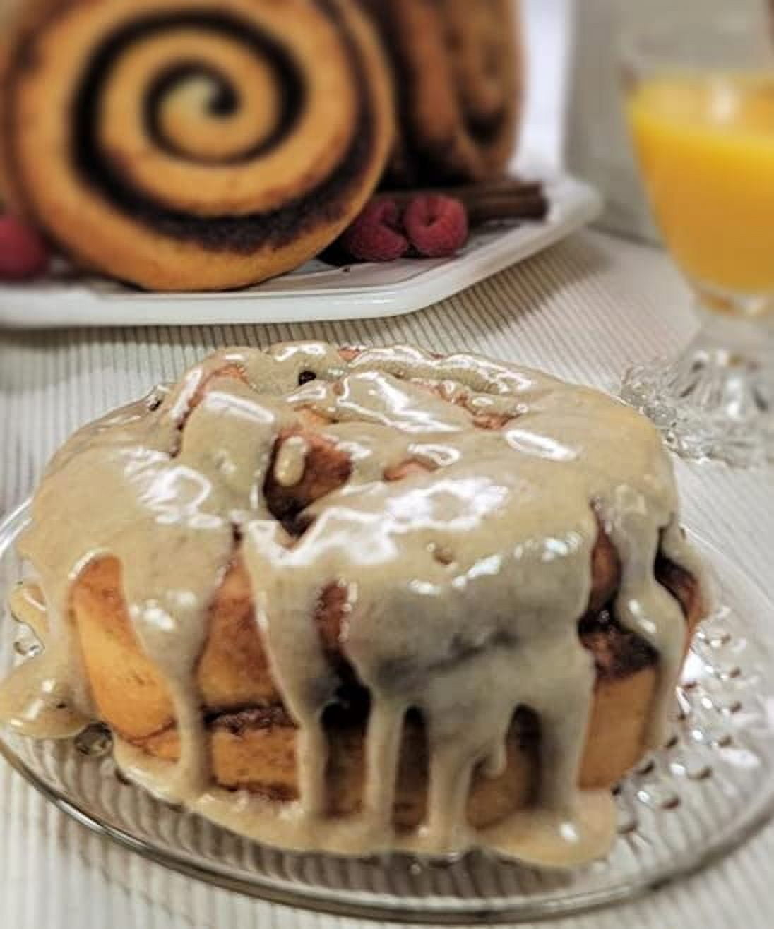 Gourmet Maple Cream Cinnamon Rolls-Dozen (6 oz) Rolls