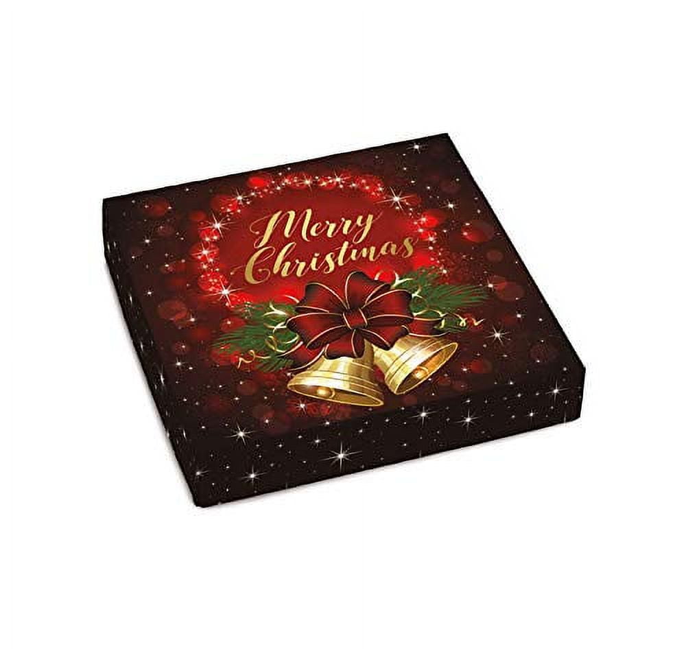 Gourmet Merry Christmas Gift Box Assorted Chocolates For Christmas And