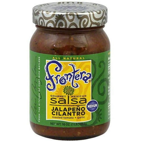 Gourmet Mexican Jalapeo Cilantro Salsa, Medium, 16 Pack of 2