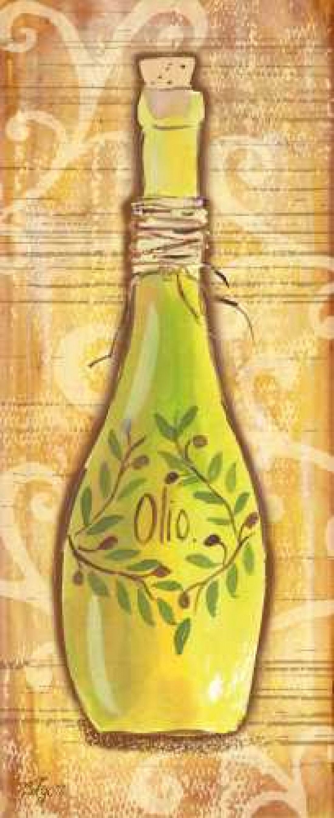 Gourmet Olive Oil I Canvas Art - Rebecca Lyon (10 x 20)