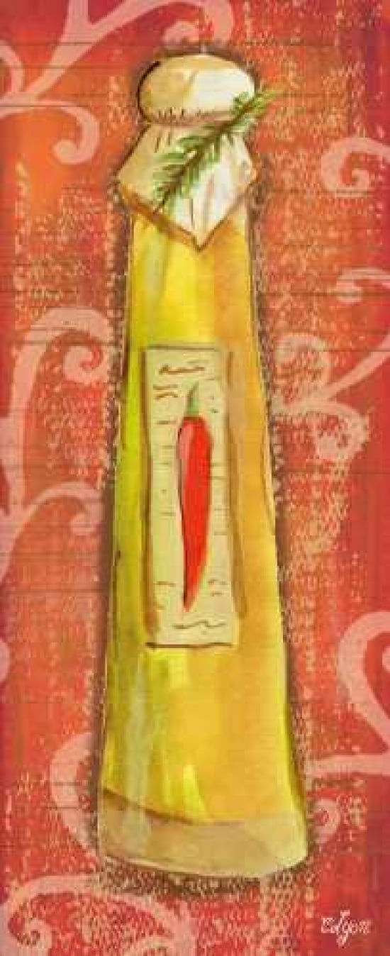 Gourmet Olive Oil III Canvas Art - Rebecca Lyon (24 x 48)