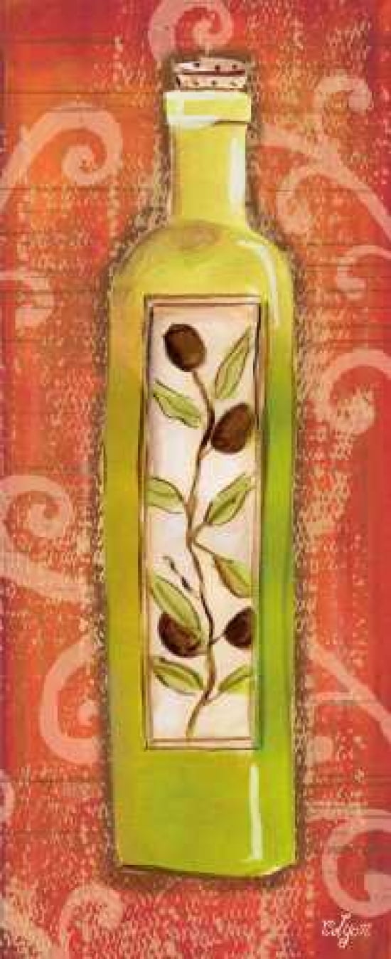 Gourmet Olive Oil VI Canvas Art - Rebecca Lyon (24 x 48)