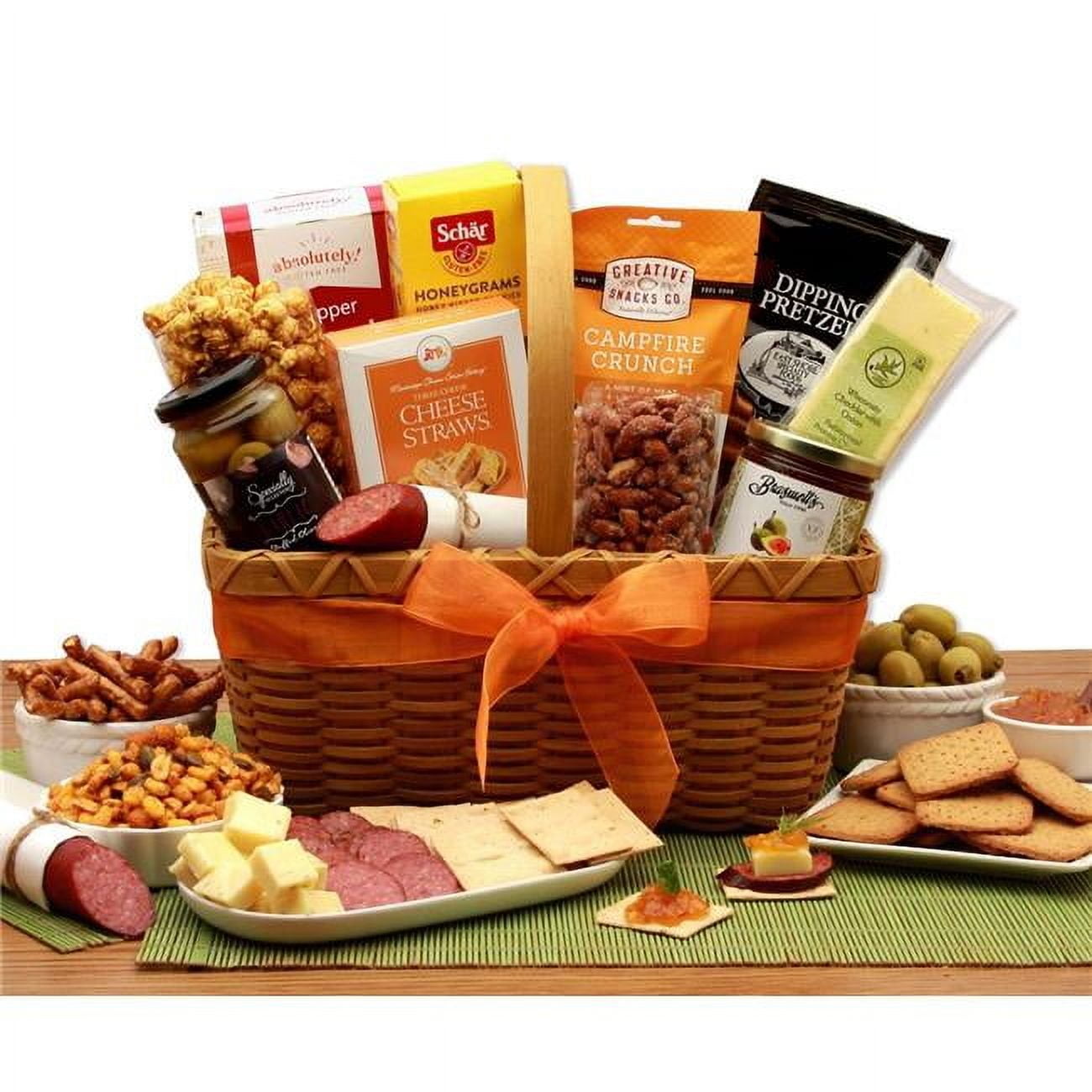 Gourmet Picnic Basket Gift Basket - - Walmart.com