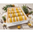 thumbnail image 1 of Gourmet Pineapple Macarons - 24 Count | Luxury French Macarons with Exotic Tropical Pineapple Flavor, 1 of 8