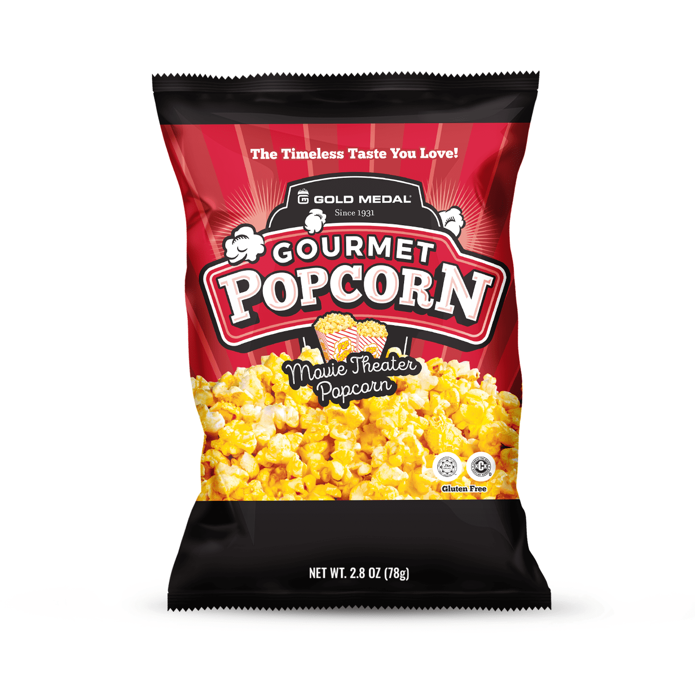 Gold Medal Movie Theatre Popcorn Gourmet Popcorn, 2.8 Ounce (Pack of 15)