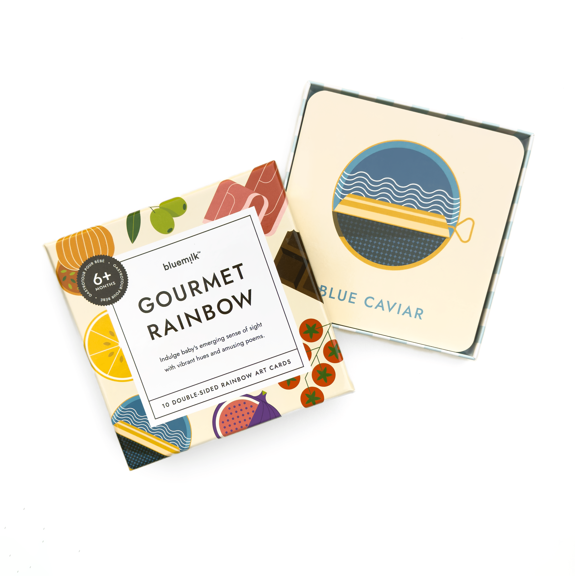 Gourmet Rainbow Art Cards