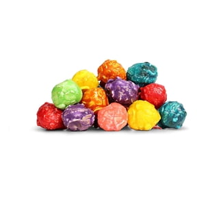 Gourmet Rainbow Colored Popcorn by It's Delish 8 Oz Bulk Bag Multi Color Popcorn Snack - Fruity Flavored Popcorn Fun Confetti Birthday Party, Events Gluten Free, Vegan, Kosher