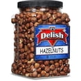 thumbnail image 1 of Gourmet Raw Hazelnuts Shelled by Its Delish, 2.5 lbs Reusable Jumbo Container  Unsalted Hazelnuts Filberts for Vegan, Kosher and Gluten-Free Nut Snacks, 1 of 6