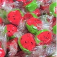thumbnail image 1 of Gourmet Red Strawberry Flavored Taffy Chews by Its Delish, 5 lbs Bulk Bag  Chewy Fluffy Individually Wrapped Sweet & Juicy Soft Candy Taffies, 1 of 5