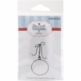 thumbnail image 1 of Gourmet Rubber Stamps GRS3026 Cling Stamps 2.75 x 4.75 in. - Ornament With Bow, 1 of 2