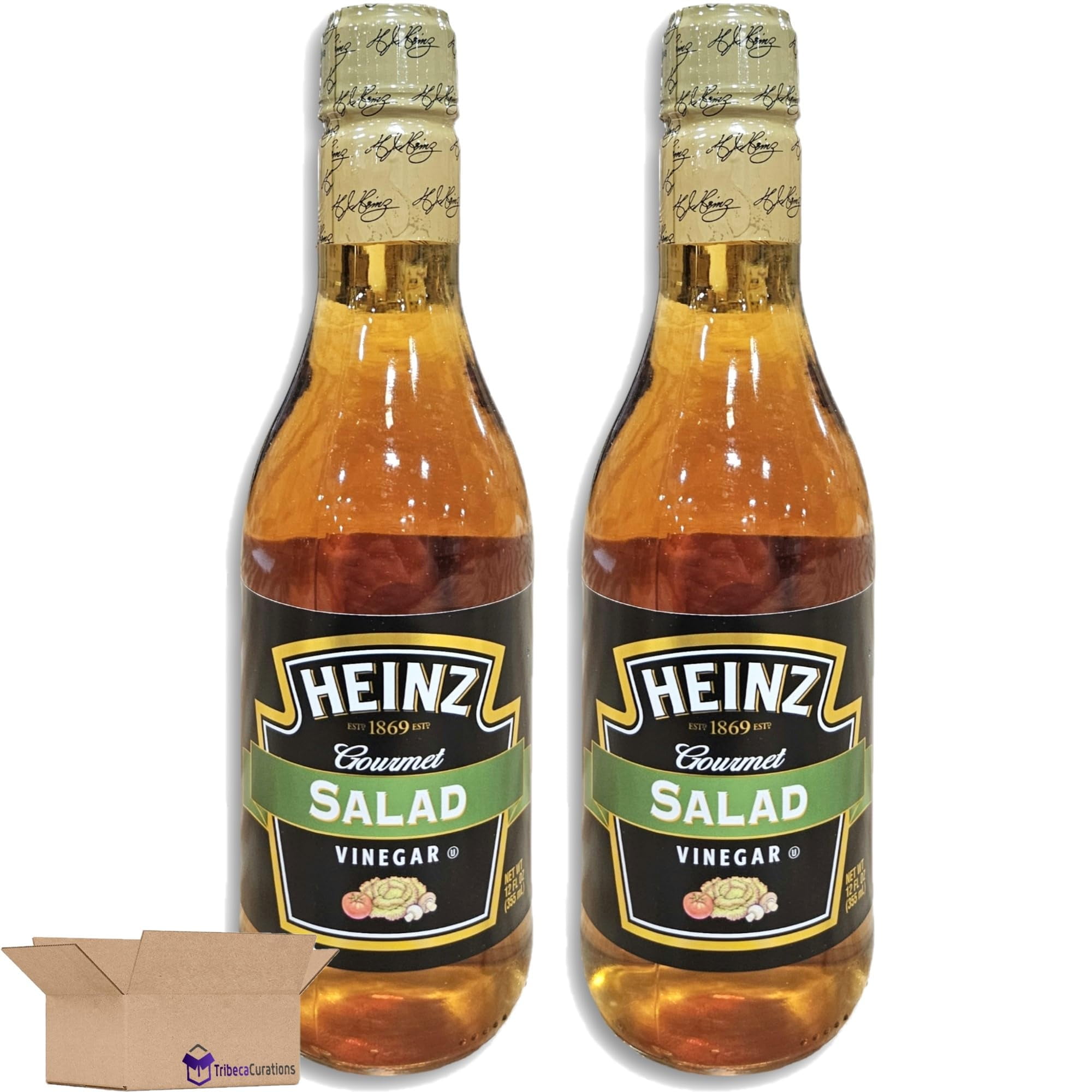 Tribeca Curations, Gourmet Salad Vinegar, 12 Fl Oz, Pack of 2