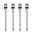 thumbnail image 1 of Gourmet Settings Exotique Platinum 18/10 Stainless Cocktail Fork (Set of Four), 1 of 1