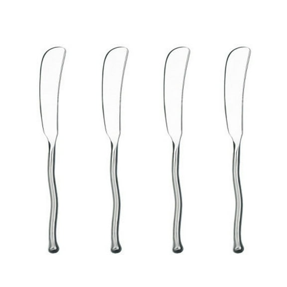 Gourmet Settings Exotique Platinum Set of 4 Spreaders