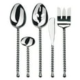 thumbnail image 1 of Gourmet Settings (GS) Silver Tear 18/10 Stainless Steel 5pc. Hostess Set, 1 of 3