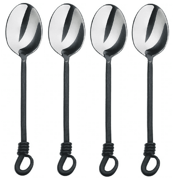 Gourmet Settings (GS) Twist & Shout 7 1/4" Teaspoon (Set of Four)