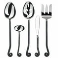 thumbnail image 1 of Gourmet Settings Treble Clef 18/10 Stainless Steel 5pc. Hostess Set, 1 of 2