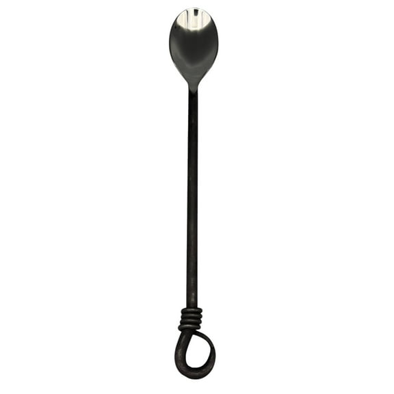 Gourmet Settings Twist N Shout 18/10 Stainless Steel Iced Beverage Spoon