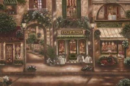 Gourmet Shoppes II Canvas Art - Betsy Brown (12 x 18)