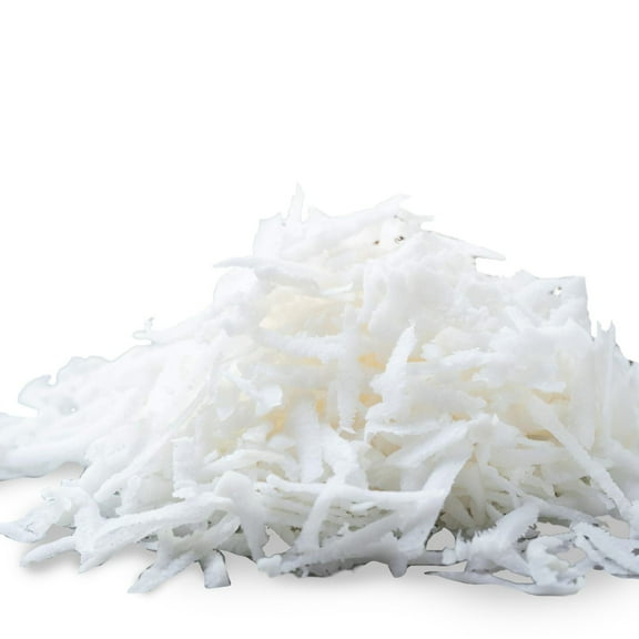 Gourmet Shredded Coconut Flakes, Raw, Unsweetened, by It's Delish, 8 Oz Half Pound bag
