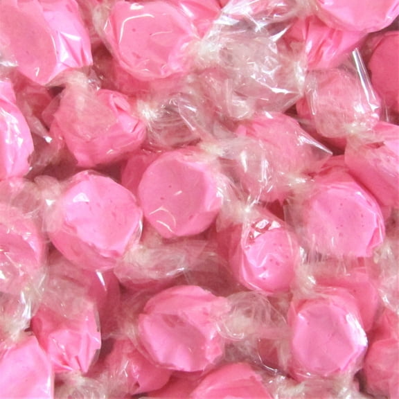Gourmet Soft Strawberry Flavored Taffy Chews by Its Delish  8 Oz Bag  Chewy Fluffy Individually Wrapped Sweet & Juicy Candy Taffies