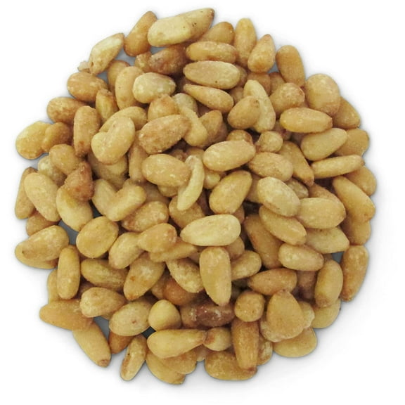 Gourmet Toasted Pine Nuts by It's Delish, 12 Oz Bulk Bag - Premium Pine Nuts Pignolias Dry Roasted Healthy Snack, Topping for Salad, Hummus, Granola & Ice cream Keto, Vegan, Kosher