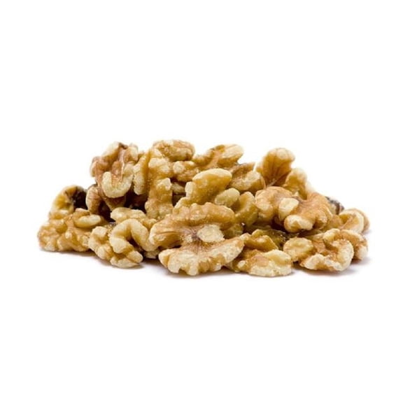 Gourmet Walnuts by Its Delish Roasted Salted with Sea Salt Halves & Pieces, 1 lb