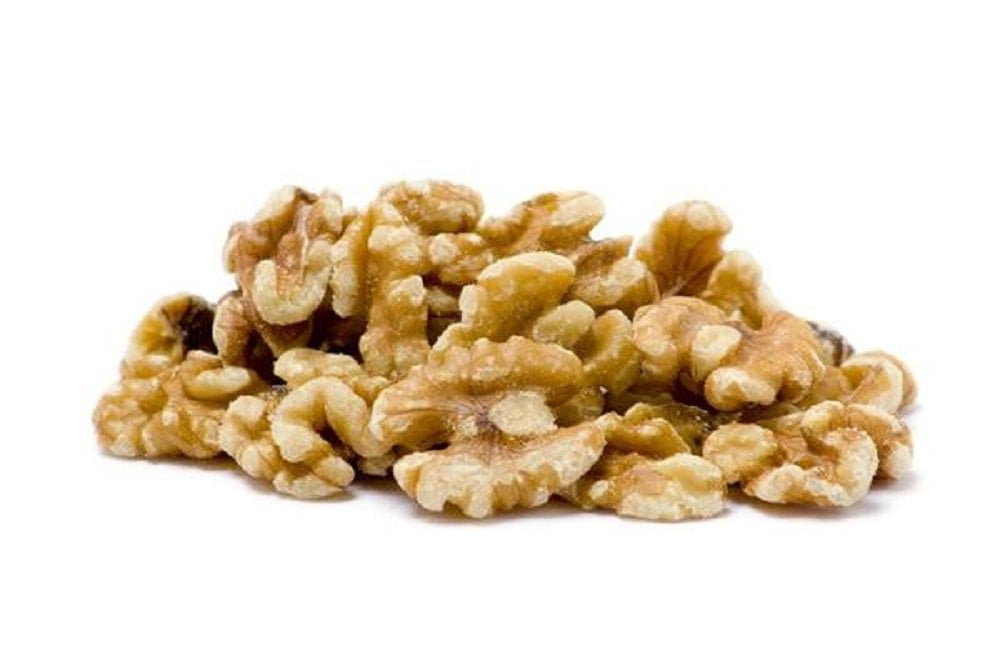 Gourmet Walnuts by Its Delish Roasted Salted   with Sea Salt Halves & Pieces, 2 lbs