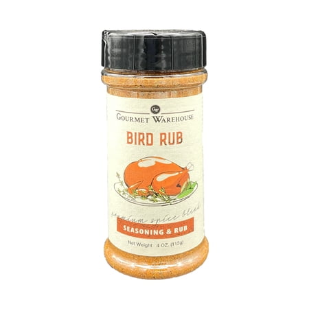 Gourmet Warehouse Bird Rub Poultry Seasoning, 3 pack, 4 oz ea