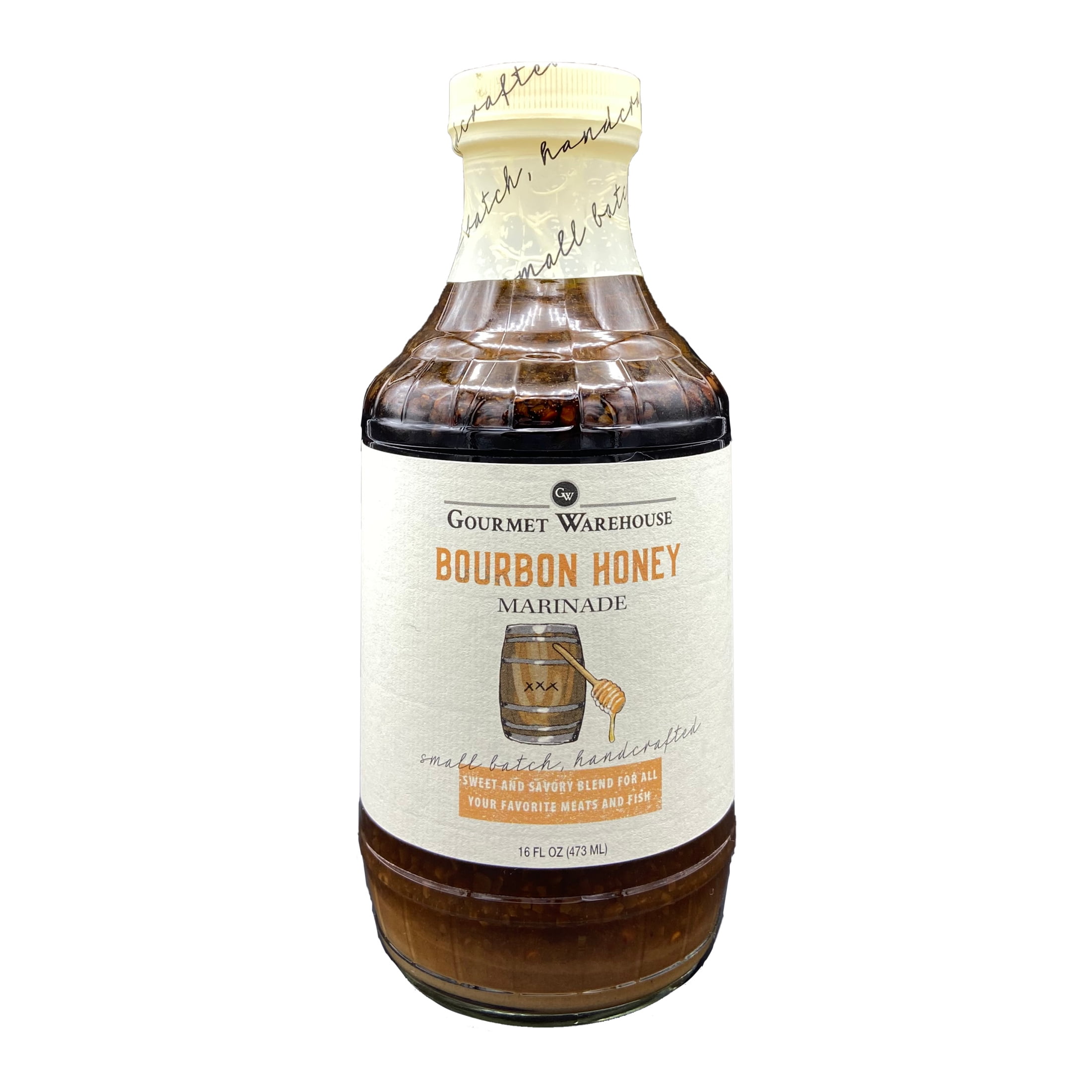 Gourmet Warehouse Bourbon Honey Marinade, 16 Oz