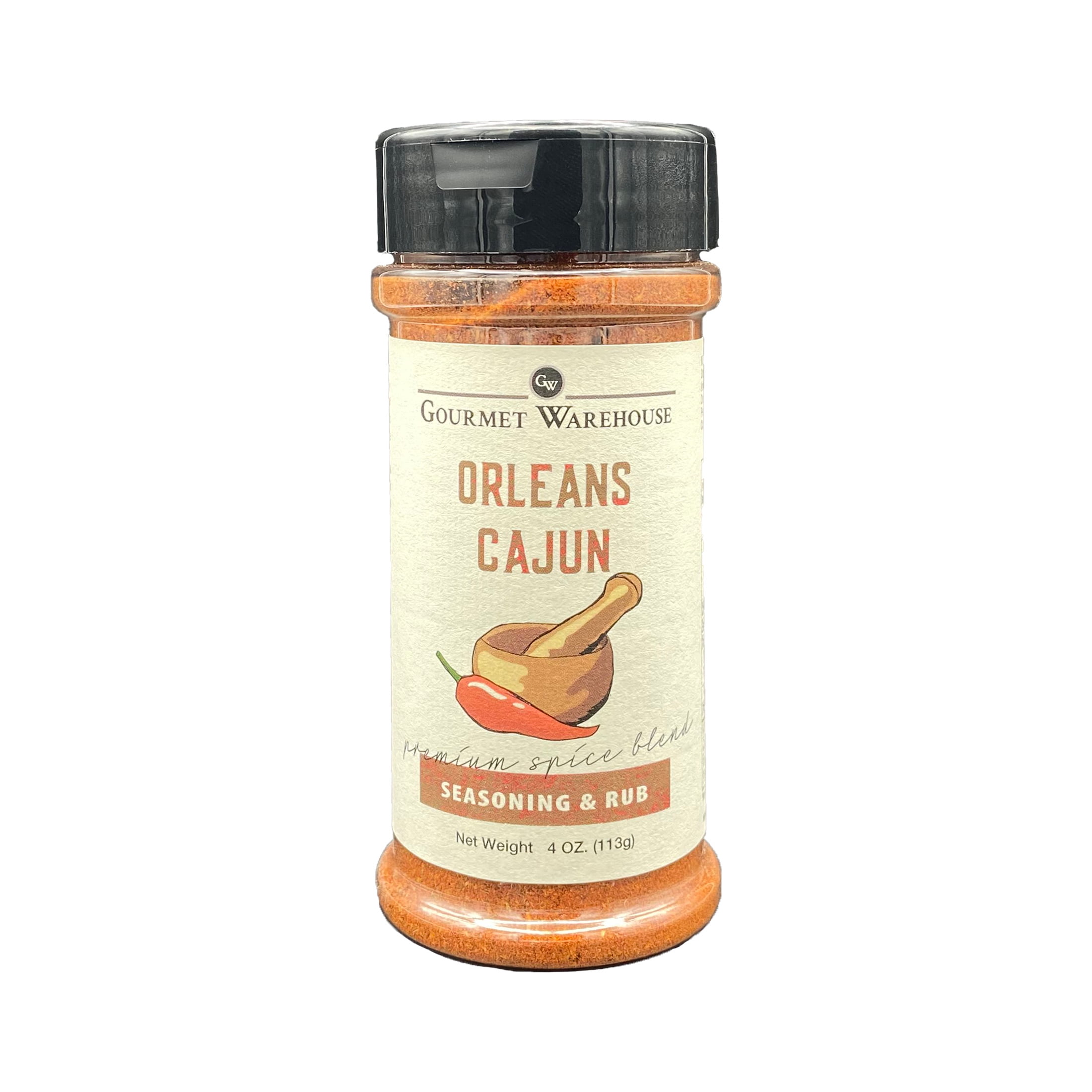 Gourmet Warehouse Orleans Cajun Spice Rub, 4 oz