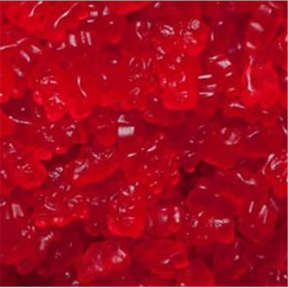 Gourmet Wild Cherry Gummi Bears - 20 lb Case