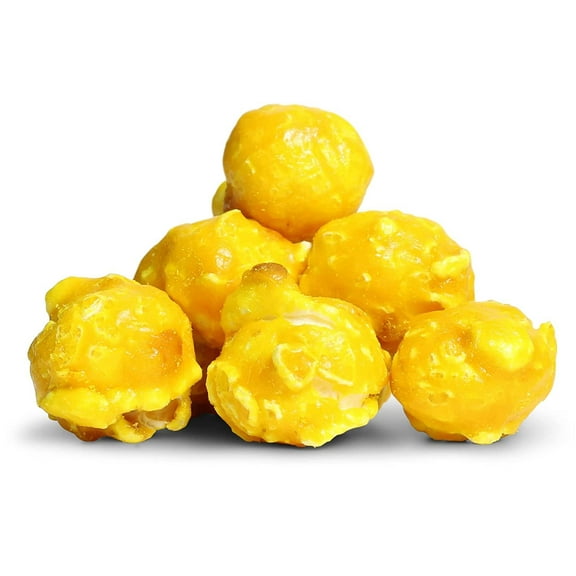 Gourmet Yellow Banana Colored Popcorn by It's Delish, 8 Oz Bulk Bag Colorful Popcorn Snack - Fruity Flavored Air Popped Corn Fun Confetti Birthday Party, Events Gluten Free, Vegan, Kosher 8 Oz