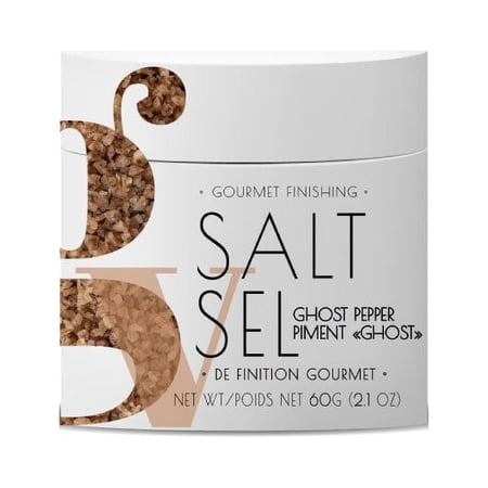 Gourmet du Village Ghost Pepper Gourmet Finishing Sea Salt 2.1 oz.
