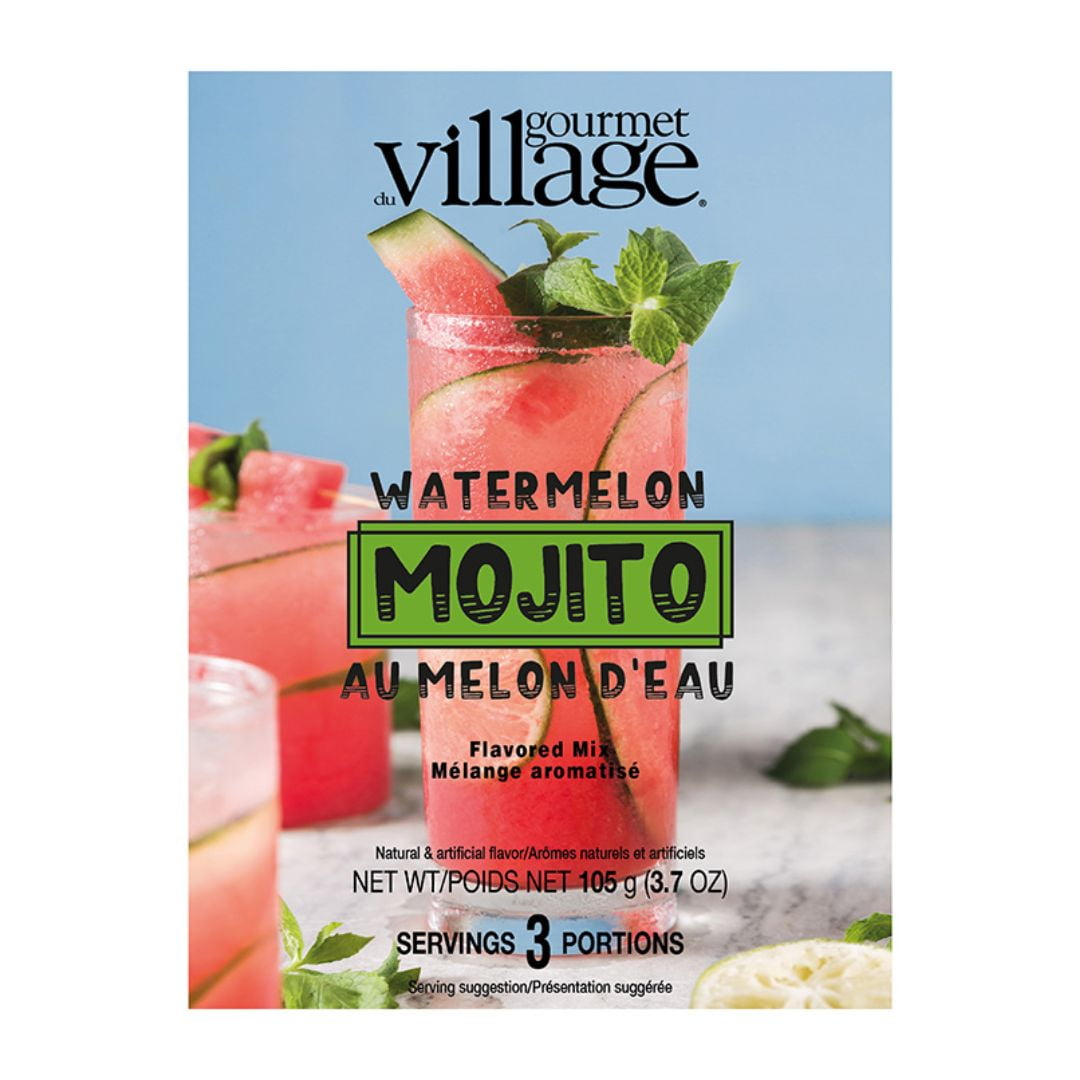 Gourmet du Village Watermelon Mojito Flavored Drink Mix 3.7 Oz