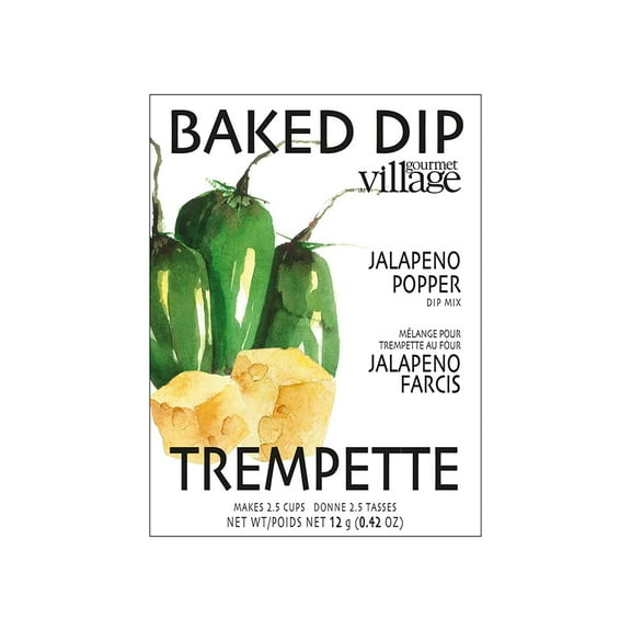 Gourmet du VillageEGSC&nbsp;Jalapeno Popper dip mix, 0.42 oz