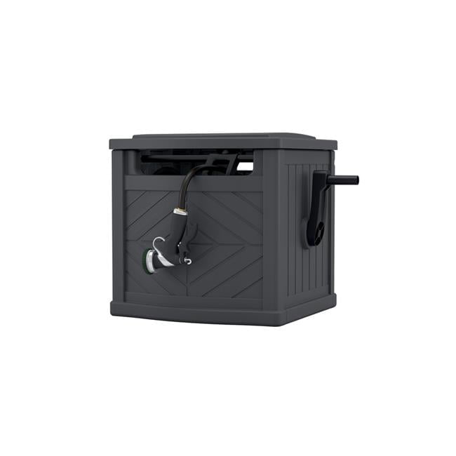 GourmetGalley 150ft Durable Construction Hideaway Gray Hose