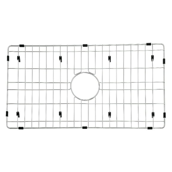 Gourmetier GKFAWR3018 Arcticstone 26"X14" Kitchen Sink Grid, Brushed