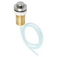 thumbnail image 1 of Gourmetier Garbage Disposal Air Switch Button, Polished Nickel, 1 of 1