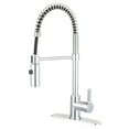 thumbnail image 1 of Gourmetier LS8771CTL Continental Single-Handle Pre-Rinse Kitchen Faucet, Polished Chrome, 1 of 2