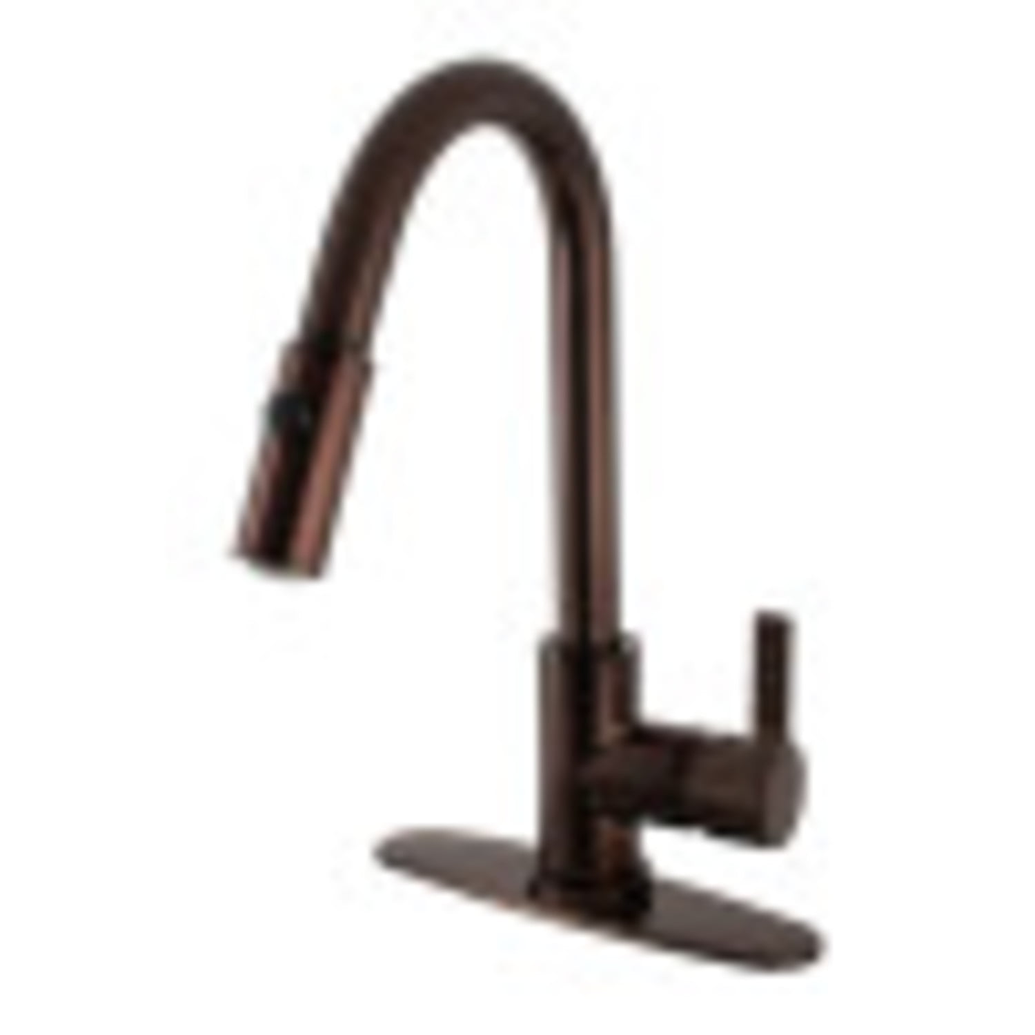Gourmetier LS8785CTL Continental Single-Handle Pull-Down Kitchen Faucet, Oil Rubbed Bronze