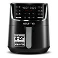 thumbnail interactive-video image 1 of Gourmia 4-Quart Digital Air Fryer with 12 One-Touch Presets, GAF414, Black, 1 of 13