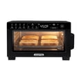thumbnail image 1 of Gourmia 4-Slice Air Fryer Toaster Oven — Digital Countertop Oven with 12 Presets, Stainless Black, 1 of 12