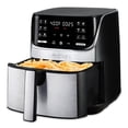 thumbnail interactive-video image 1 of Gourmia 7 QT Digital Air Fryer with 12-One Touch Presets, GAF734, New, 13.5 in, 1 of 7