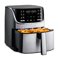 thumbnail interactive-video image 1 of Gourmia 7 Qt Air Fryer with Digital Display, 12 Cooking Presets, Large Capacity, Black, 1 of 9